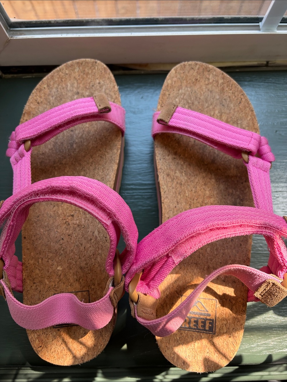 Reef Cushion Rem Hi Women's Pink Platform Sandal - Picture 4 of 4